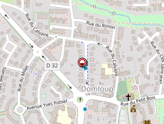 Carte de Ecole Primaire Privée à Domloup