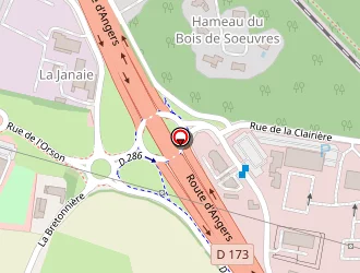 Carte de Aquabelo à Vern-sur-seiche