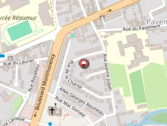 Carte de Multi-accueil Tom Pouce à Laval