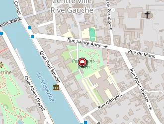 Carte de Etienne Bouetard à Laval