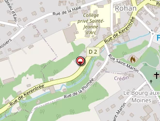 Carte de Ecole Privée Mixte à Crédin