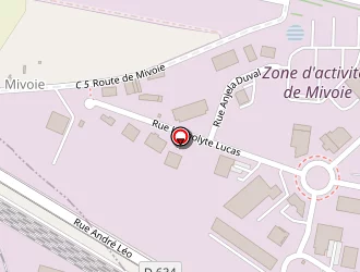 Carte de Aji Services à Saint-jacques-de-la-lande