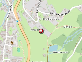 Carte de Site D'escalade Du Tanet à Soultzeren