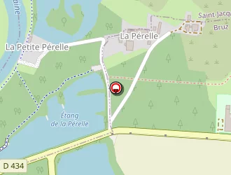 Carte de Ecuries De La Perelle à Bruz