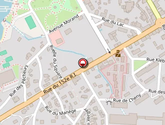 Carte de Hotel Les Sapins à Gérardmer