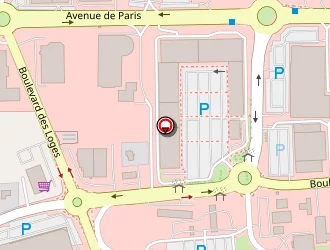 Carte de Centre E. Leclerc Nicodis  Commerce Indép. à Saint-berthevin