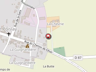 Carte de Mairie à Poislay (le)