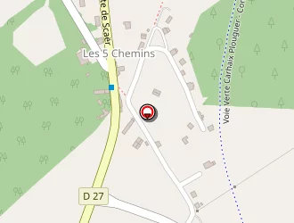 Carte de Le Du Régis à Guiscriff