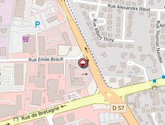 Carte de Fagot Frédérick à Laval