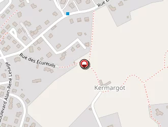 Carte de Le Ho à Pontivy