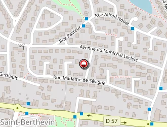 Carte de Presbytère à Saint-berthevin