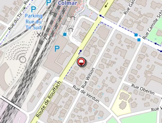 Carte de Cgpharm à Colmar