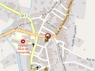 Carte de Admr à Lamarche