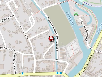 Carte de Aux Berges Du Blavet à Pontivy