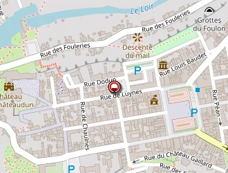 Carte de Centre D'information Et D'orientation (cio) à Châteaudun