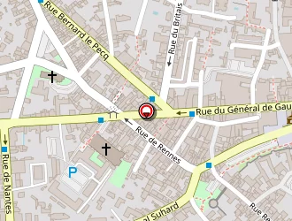 Carte de Laite Damien à Laval