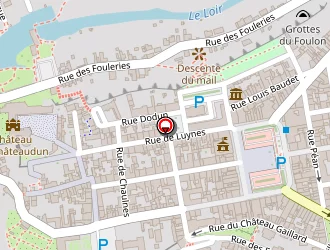 Carte de Aux Gourmandises à Châteaudun