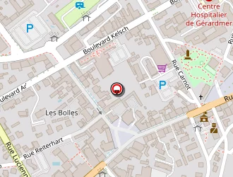 Carte de La Rhumerie à Gérardmer