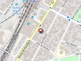 Carte de Villa Elyane à Colmar