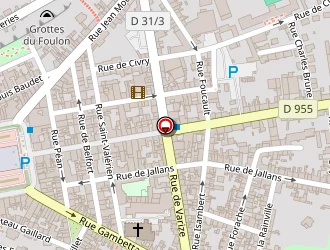 Carte de Bar Du Centre à Châteaudun