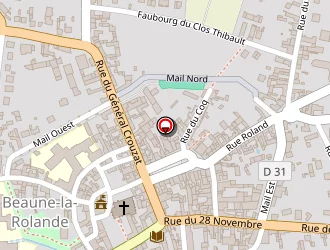 Carte de Le Café Du Commerce à Beaune-la-rolande