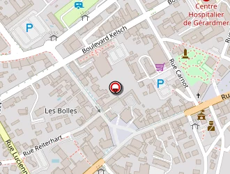 Carte de Bnp Paribas à Gérardmer