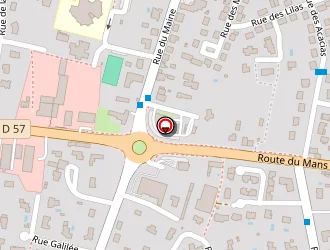 Carte de Renaissance à Bonchamp-lès-laval