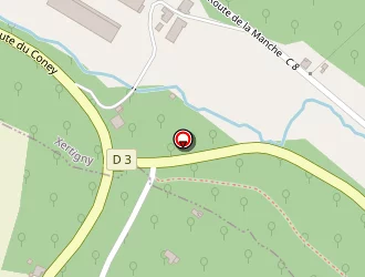 Carte de La Charmante à Xertigny