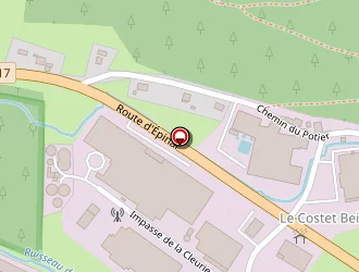 Carte de Rs Assistance à Gérardmer