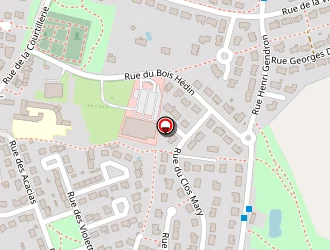 Carte de Reaute Romane à Bonchamp-lès-laval