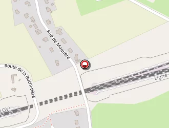 Carte de Lesaint Véronique à Aigné