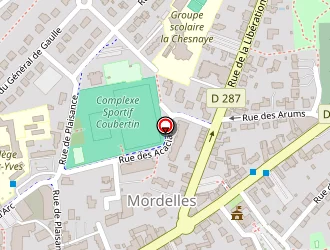 Carte de Un Fil A La Page à Mordelles