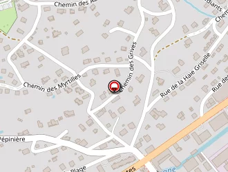 Carte de Valentin Châlet De Warren à Gérardmer