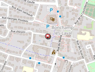 Carte de Anne Lachaze à Bonchamp-lès-laval