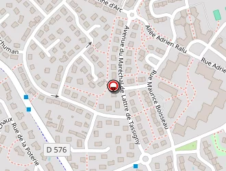 Carte de Heurtebize-trou à Saint-berthevin