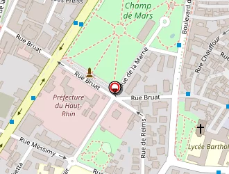 Carte de Mettauer Sara à Colmar