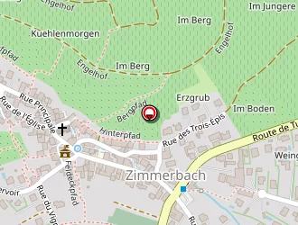 Carte de Raisin D'or à Zimmerbach