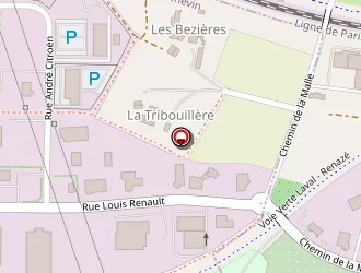 Carte de Delafosse Jacky à Laval