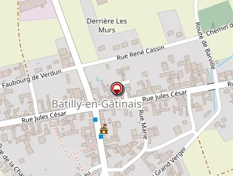 Carte de La Poste à Batilly-en-gâtinais