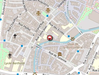 Carte de Appuis à Colmar