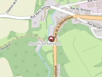 Carte de Lamarche Menuiserie à Douarnenez