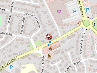 Carte de Touffet Bernard à Mordelles