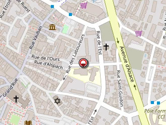 Carte de Le Pont Du Livre à Colmar