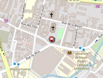 Carte de Centre De Rencontres D'echanges Et De Formation (centre De Rencontres D'echanges Et De Formation) à Colmar