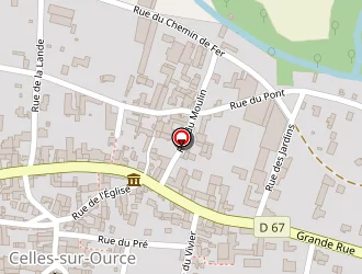 Carte de Couron Danièle à Celles-sur-ource