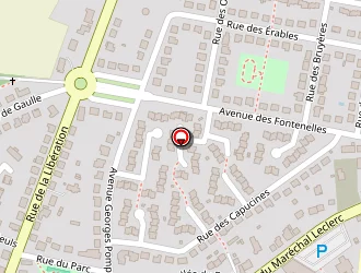 Carte de La Poste à Mordelles