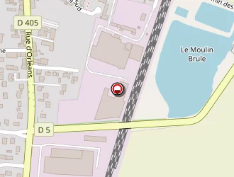 Carte de Acces Industrie à Artenay