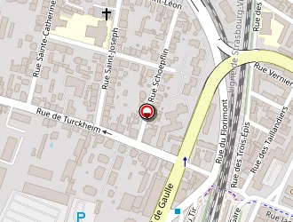 Carte de Gan Eckentschwiller Henri Général à Colmar