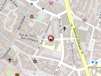 Carte de Restaurant Au Chasseur à Colmar