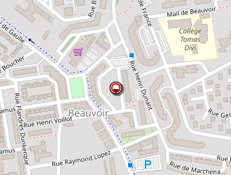 Carte de Espace Educatif Henry Dunant à Châteaudun